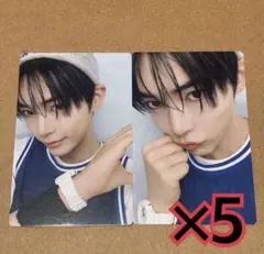 ハンビン　トレカ　2種　×5 ラントレ　KCON LA 2025 会場 ZB1