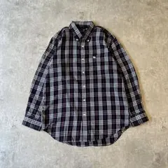 00s Burberry London BDチェックシャツ M ネイビー