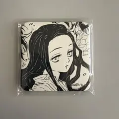 鬼滅の刃　ダイニング　おたのしみくじ　台本スクエア缶バッジ　竈門禰豆子