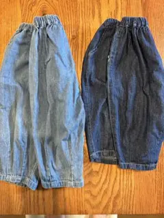 サマンサモスモス　デニムパンツ　2本セット