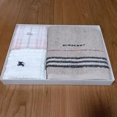 BURBERRY タオルセット 3枚
