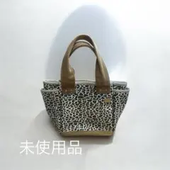 レオパード柄 キャンバス トートバッグのサムネイル