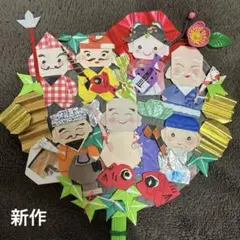 【購入不可お値下げ中】折り紙　　金太郎、鯉のぼり、リース。　5月　　端午の節句 購入不可お値下げ中】折り紙 金太郎、鯉のぼり、リース。 5月 端午の