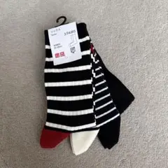 ユニクロ ソックス3足組
