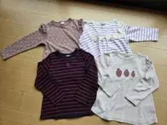 petit main 長袖カットソー 4点セット　値下げ交渉可
