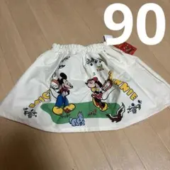 【新品タグ付き】ミッキー ミニー フリルスカート　90