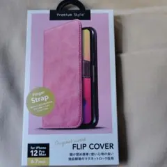 iPhone 12 Pro Max フリップカバー ピンク