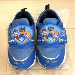パウ・パトロール スニーカー 青　17