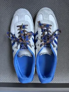 adidas Wales Bonnerスニーカー ホワイト/ブルー