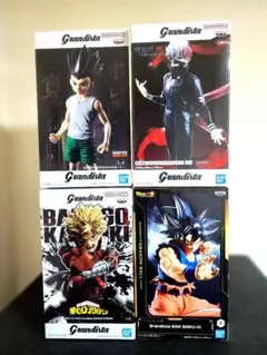 未開封】Grandista ヒロアカ［緑谷出久、爆豪勝己］、東京喰種［金木研