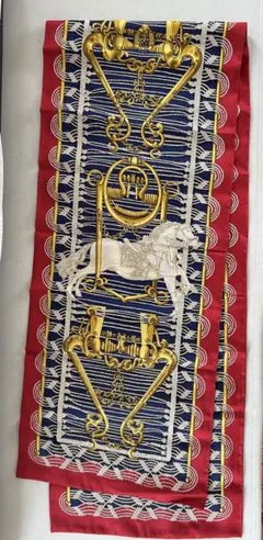 値下げ！　エルメス ダブルフェイス　ヴィンテージスカーフ　ストール