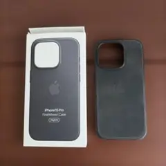 iPhone 15 Pro FineWoven Case ブラック