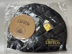 新品 【非売品】リプトン ポットマット＆ティーコージー ・ガチャミニチャーム