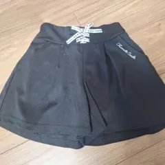 120 ブラックスカパン スカートパンツ キュロット