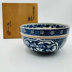 s697　清閑寺窯　色絵仁清千代結　香合　杉田祥平 清閑寺窯 色絵仁清千代結文 香合 - メルカリ