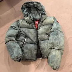 DIESEL W-AVES デニム ダウンジャケット 42 M オーバーサイズのサムネイル