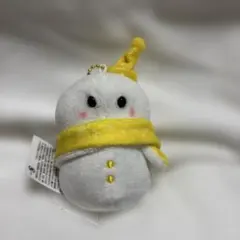推しいろカラー　幸せの雪だるまマスコット　　イエロー