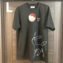 Lサイズ新品ポケモン　ブラッキー　DRY メッシュ　Tシャツ　ドンキ　ブラック