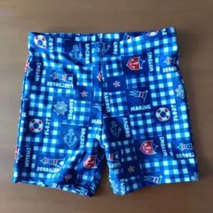 マリン柄 男の子水着 青系