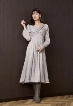 herlipto Moon Glow Dot Pleated Dress - メルカリ