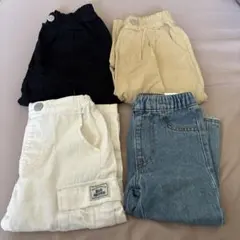 i*n様 キッズズボン4点セット 90cm キッズパンツ BREEZE アプレレ