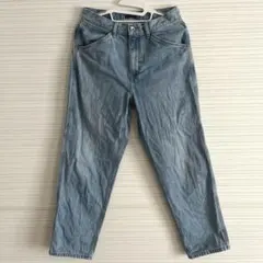 UNIQLO デニム ワイドフィットジーンズ 標準丈 28 男女兼用