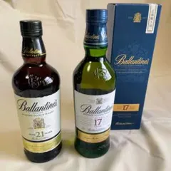 Ballantine's 21年 17年 スコッチウイスキー 2本セットのサムネイル