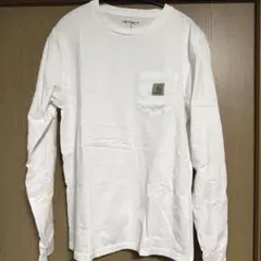 Carhartt 長袖カットソー S ホワイト