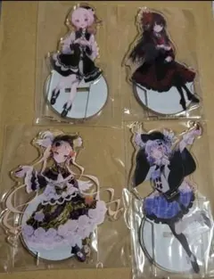 遠野ハンナ＆橘シェリー 4種セット 魔法少女ノ魔女裁判 複製処刑展 ま