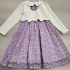 メゾピアノ　レースワンピース　ドレス　ジャケット