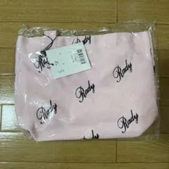 Rady ロゴプリント ミニトートバッグ ピンク