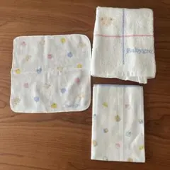 ファミリア タオル・ハンカチ類 3点セット