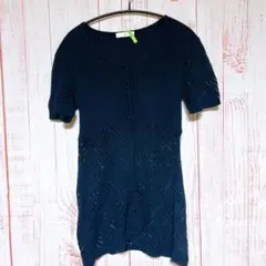 ベルメゾン 半袖カーディガン Mサイズのサムネイル