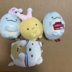すみっコぐらし　てのりぬいぐるみ　4点セット
