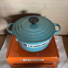 レア ル・クルーゼ LE CREUSET ココット・ロンド 18cm ジェイド - メルカリ