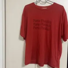 【即日匿名】URBAN RESEARCH ロゴプリント Tシャツ レッドのサムネイル
