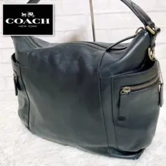 COACH ベッドフォード ホーボー ショルダーバッグ グレー キャリー 