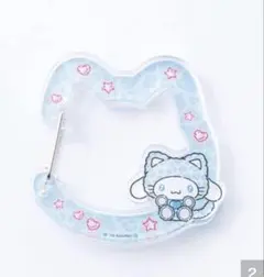 신품 미사용 品‼️ギャルネコ♡シナモンロール ヒョウ柄 カラビナ