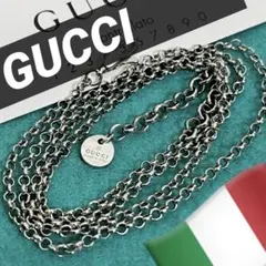 GUCCI 12星座 蟹座 CANCER ネックレス 革紐付 - メルカリ