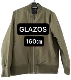 GLAZOS グラソス　 ジャケット ブルゾン ジャンパー　カーキ　160㎝のサムネイル