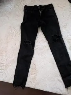 AZUL by MOUSSY スキニーデニム ブラック M