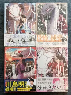 美品　大蛇に嫁いだ娘　1〜4巻