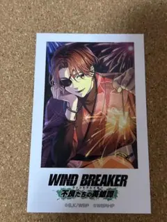 ウィンドブレーカー　蘇芳隼飛フォト風カード