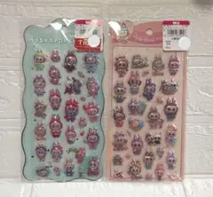 ラブブうるちゅるポップシール　2枚セット