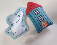 新品未使用　雑誌付録❗️ムーミンMOOMINのヘアピン2個セットお家ヘアクリップ
