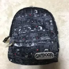 スヌーピーとOUTDOORコラボリュック型ポーチ