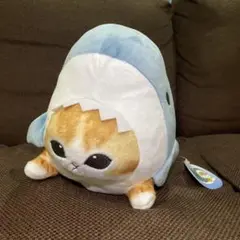 モフサンド　サメにゃん　くてんこBIGぬいぐるみのサムネイル