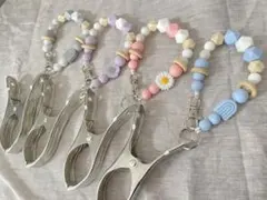 【人気No.1】名入れ可！シューズクリップ　ブランケットクリップ　パステルカラー