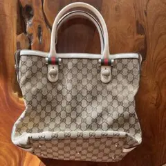 GUCCI GGキャンバス トートバッグ