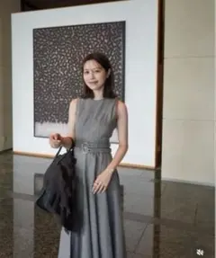 laubeblanc Double-belted Melange Dress - メルカリ
